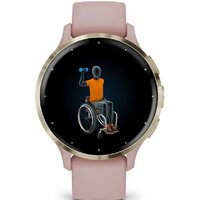 Garmin Venu 3S (розовый, с силиконовым ремешком) Image #4