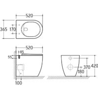 Roxen Antares One Rimless 6 в 1 StounFix Dual Fresh 543169 (кнопка: черный матовый) Image #19