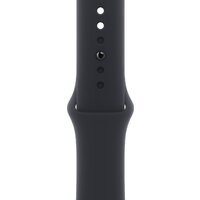 Apple Watch Series 9 41 мм (алюминиевый корпус, полуночный/полуночный, спортивный силиконовый ремешок S/M) Image #3