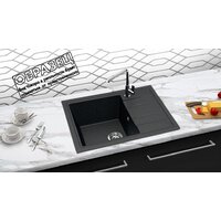 Berge BR-5850 + смеситель AM.PM Like F8007122 (черный) Image #4