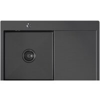 Mixline Pro 552922 (черный графит, с сифоном)