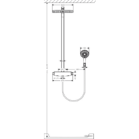 Hansgrohe Raindance Select 360 Showerpipe (27112000) Image #2