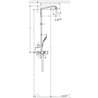 Hansgrohe Raindance Select 360 Showerpipe (27112000) Image #3