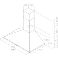 Elica Tamaya Rail CRBR/A/90 PRF0177418 Image #2