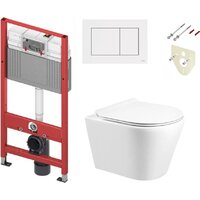 Grado GD-W201T + TECE Kit 9400413 (с кнопкой смыва)