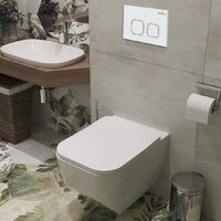 Roxen Boro в комплекте с инсталляцией StounFix Dual Fresh 6 в 1 540025 (кнопка: белый глянец) Image #8