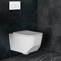 Roxen Boro в комплекте с инсталляцией StounFix Dual Fresh 6 в 1 540025 (кнопка: белый глянец) Image #11