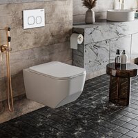 Roxen Boro в комплекте с инсталляцией StounFix Dual Fresh 6 в 1 540025 (кнопка: белый глянец) Image #9