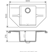Polygran Riff-800 (песочный 302) Image #2