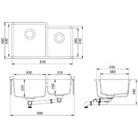 Aquasanita Arca SQA230LW (alba 710) Image #2