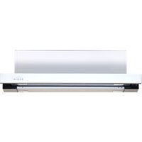 Elikor Интегра Glass 45Н-400-В2Д (нержавеющая сталь/белое стекло) (943433)