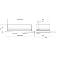 Elikor Интегра Glass 45Н-400-В2Д (нержавеющая сталь/белое стекло) (943433) Image #2