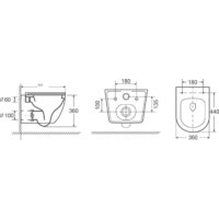 Saniteco KW-9003W Single Hole + GROHE Rapid SL 38721001 Image #29