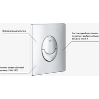 Saniteco KW-9003W Single Hole + GROHE Rapid SL 38721001 Image #9