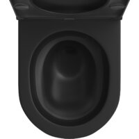 Wellsee Chalice Perfection RimFree 182609001 (чаша, пневмокрышка, матовый черный) Image #3