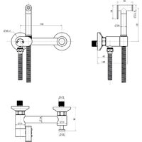 Lauter Vortex 2110022VF + гигиенический душ Sano 21LT1294GL Image #30