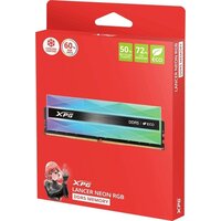 ADATA XPG Lancer Neon RGB 2x16ГБ DDR5 7200 МГц AX5U7200C3416G-DCLANRSG Image #5