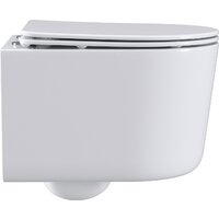 Roxen Simple Compact в комплекте с инсталляцией StounFix Dual Fresh 6 в 1 964407 (кнопка: белое стекло) Image #6