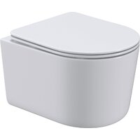 Roxen Simple Compact в комплекте с инсталляцией StounFix Dual Fresh 6 в 1 964407 (кнопка: белое стекло) Image #5