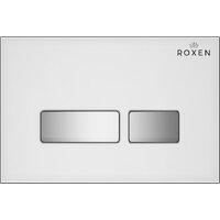 Roxen Simple Compact в комплекте с инсталляцией StounFix Dual Fresh 6 в 1 964407 (кнопка: белое стекло) Image #24