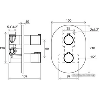 Ravak Chrome-CR 063.00 [X070094] Image #2