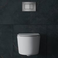 Roxen Simple Compact в комплекте с инсталляцией StounFix Dual Fresh 6 в 1 954681 (кнопка: оружейная сталь) Image #10