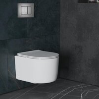 Roxen Simple Compact в комплекте с инсталляцией StounFix Dual Fresh 6 в 1 954681 (кнопка: оружейная сталь) Image #17