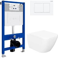 Lauter Nuremberg 21811 + 21901001 (белый, с кнопкой смыва 219702J белый)