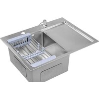 Saniteco 6550-L (с сифоном, дозатором и коландером) Image #3
