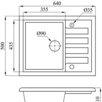 БелЭворс Vega R + смеситель W74004-9 + дозатор L405-1 (серый/сатин) Image #9
