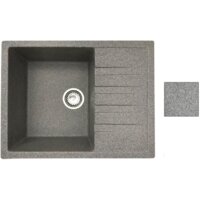 БелЭворс Vega R + смеситель W74004-9 + дозатор L405-1 (серый/сатин) Image #7