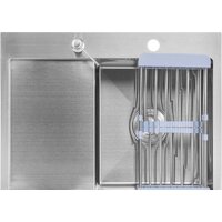 Saniteco 6550-R (с сифоном, дозатором и коландером)
