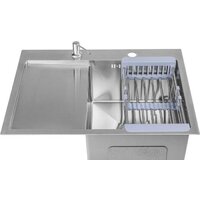 Saniteco 6550-R (с сифоном, дозатором и коландером) Image #2