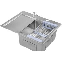 Saniteco 6550-R (с сифоном, дозатором и коландером) Image #3