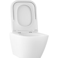 Wellsee Pure BY Wellsee RimFree 182603001 (чаша, пневмокрышка, матовый белый) Image #2