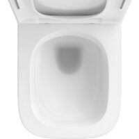 Wellsee Pure BY Wellsee RimFree 182603001 (чаша, пневмокрышка, матовый белый) Image #3