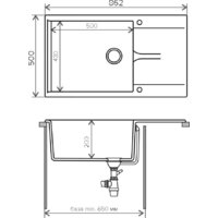 Polygran Gals-862 (песочный 302) Image #2