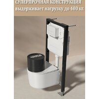 Roxen Simple Compact в комплекте с инсталляцией StounFix Dual Fresh 6 в 1 911522 (кнопка: черный матовый) Image #22