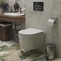 Roxen Simple Compact в комплекте с инсталляцией StounFix Dual Fresh 6 в 1 911522 (кнопка: черный матовый) Image #15