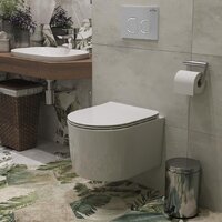 Roxen Simple Compact в комплекте с инсталляцией StounFix Dual Fresh 6 в 1 919136 (кнопка: хром матовый) Image #10