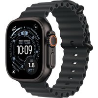 Apple Watch Ultra 3 LTE 49 мм (титановый корпус, черный/черный, ремешок из эластомера) Image #1