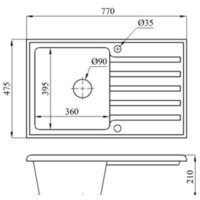 БелЭворс Styl R + смеситель W74004-2 + дозатор L405F (черный) Image #9