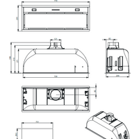 Falmec Burano 70 600 м3/ч (белый) Image #2