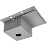 Saniteco 6550-L + Spike F9S07011 (сатин, с сифоном, дозатором и коландером) Image #13