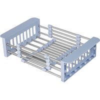 Saniteco 6550-L + Spike F9S07000 (хром, с сифоном, дозатором и коландером) Image #10