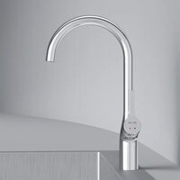 Saniteco 6550-L + Spike F9S07000 (хром, с сифоном, дозатором и коландером) Image #15