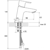 Ravak 10° TD 012.00 [X070064] Image #3