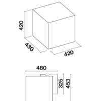 Falmec Rubik E-ion 42 450 м3/ч (белый) Image #3