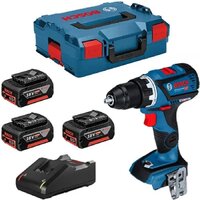 Bosch GSR 18V-60C 0615990L8E (с 3-мя АКБ, кейс)