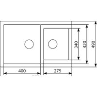 Zigmund & Shtain Rechteck 400.275 (каменная соль) Image #2